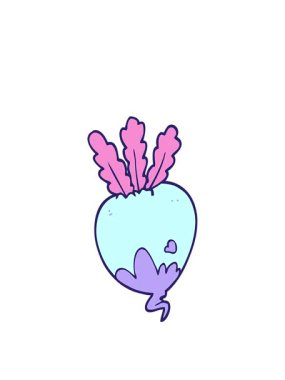 Karikatür pancar kökünün animasyonunu genişletiyorum.