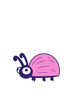 Çizgi film hatasının zıplama hareketi animasyonu