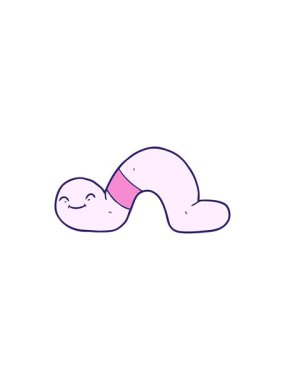 Solucan karikatür elementinin bölünme etkisi