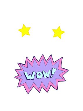 dönen yıldızlar wow metninin animasyonu