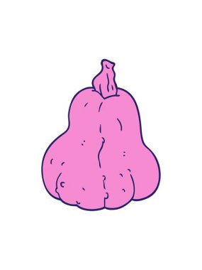 bir kabak çiziminin canlandırmasını bob ve duraklat