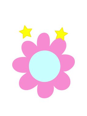 dönen yıldızların ayçiçeği animasyonu