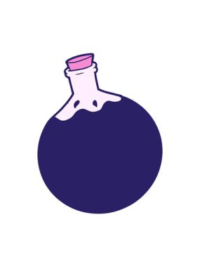 Cadılar Bayramı iksir çizgi filminin pixelize etkisi