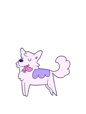 Mutlu köpeğin animasyonunu genişletiyor.