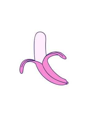 el çiziminin radyoaktif ışıldayan animasyonu tuhaf çizgi film muzu