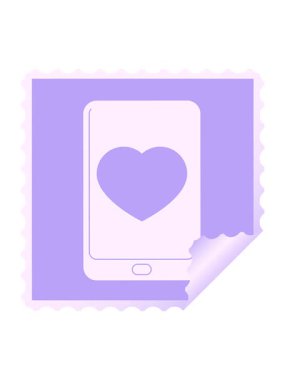 İş performansı grafik kare etiket damgasını gösteren elektronik tabletin basınçlı canlandırması