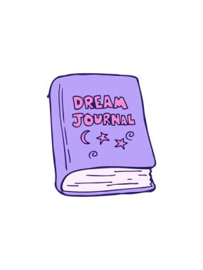 Çizgi film rüya günlüğünün yıldız patlaması etkisi animasyonu