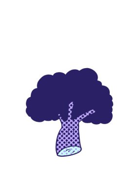 Çizgi film brokolisinin animasyonunu genişletiyorum.