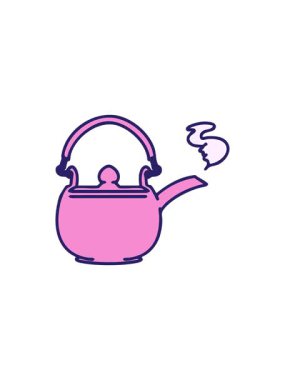 Japon çay demliği dizaynının satış animasyonu.