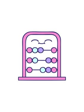 Bir abaküs çizgi filminin yıldız patlaması etkisi animasyonu