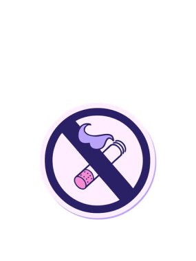 Çizgi filmin zıplama hareketine sigara içilmesine izin verilmiyor