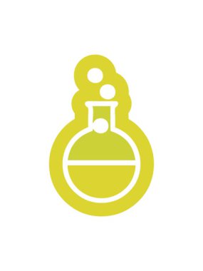 Bilim deney simgesi simgesinin renk animasyonu değişiyor