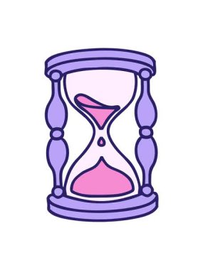 Bir saatlik camın hareketli görüntüsünü oynat