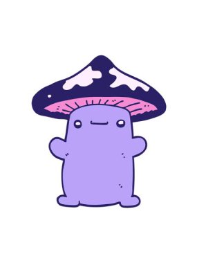 Mantar çiziminin titreşimli hareketi