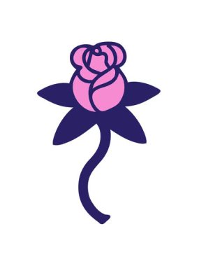 Dövmenin geleneksel gül stilinde hareketli animasyonunu oynat