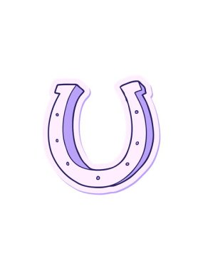 Bir çizgi film karakteri demir at nalının canlandırma etkisi.