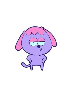 Çizgi filmin canı sıkılan köpeğinin yıldız patlaması etkisi