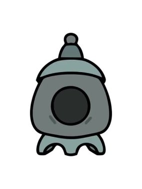 Geleneksel Japon ishidoro taş tapınağının pixelize etkisi