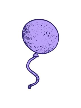 Çizgi film karalama balonunun ışık efektleri