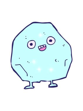 Bir kayanın ışıltı etkisi