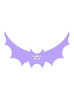 Uçan Cadılar Bayramı yarasasının hareketli animasyonu