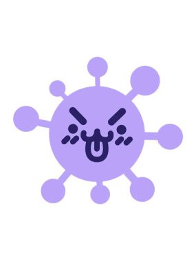 Kötü hayvan virüsünün titreşimli animasyonu