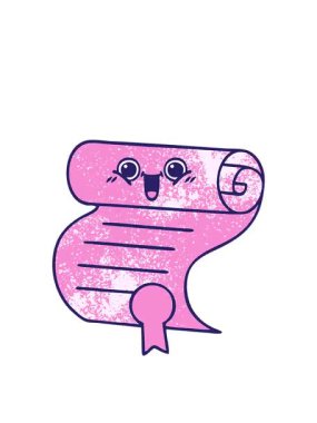 Bir kontratın eski grunge doku çizgi filminin zıplama hareketi animasyonu