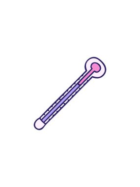 Elle çizilmiş ilginç karikatür termometresinin gösterişli satış animasyonu