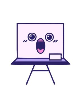 beyaz panonun gölgelendirilmiş çizgi filminin gradyan efekt canlandırması