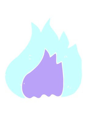 alevin düz renk illüstrasyonunu bob ve duraklat