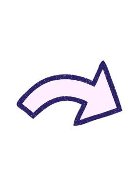 Pointing Arrow Tebeşir Çiziminin canlandırmasını bob ve duraklat