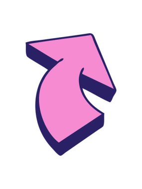 Bir okun el çiziminin titreşimli animasyonu