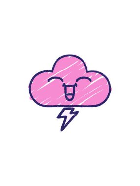 Bir Fırtına Bulutu Tebeşiri Çiziminin Satış Animasyonu