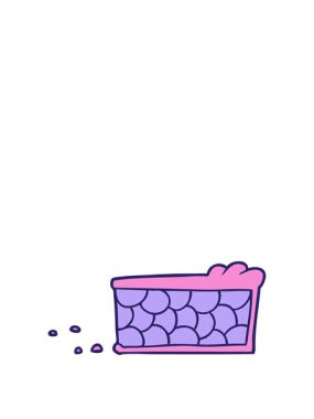 Çizgi film pastasının animasyonunu genişletiyorum.