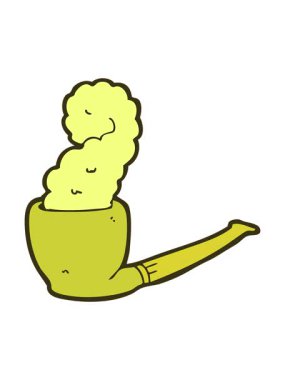 Çizgi film piposunun renk animasyonu değişiyor