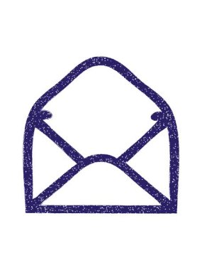 Posta Sembol Kömür Çiziminin canlandırmasını bob ve duraklat