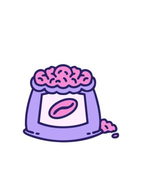 Yanıp sönen radyal çizgiler Brezilya kahve çekirdeklerini canlandırıyor.