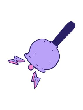 Çan karalamanın hareketli animasyonu