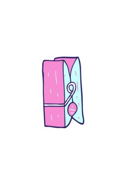 Çizgi film çivisinin yatay titreşimli animasyonu