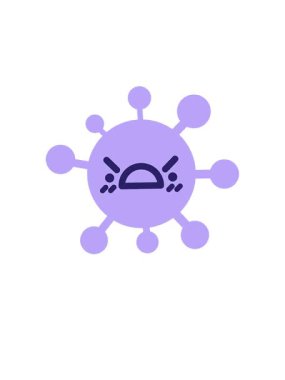 Öfkeli virüs simgesinin yükselişi ve yüzdürülmesi