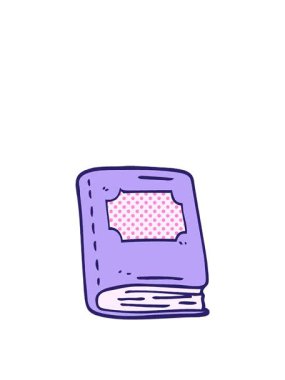 Karikatür karalama kitabının yükseliş ve yüzme animasyonu