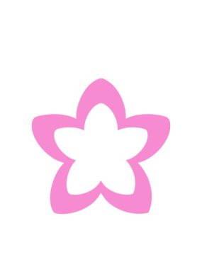 Yanıp sönen radyal çizgiler akkültürel geleneğin animasyonu Japon tek çiçek tasarımı