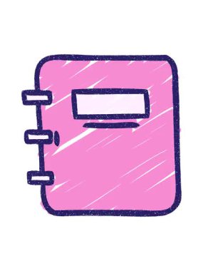 Bir Egzersiz Kitap Tebeşiri Çiziminin Efekt canlandırması