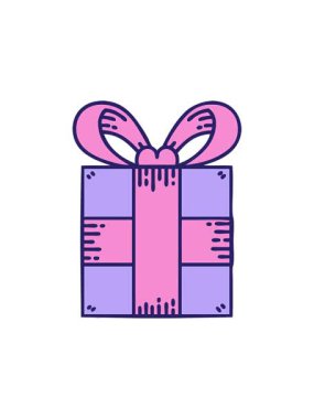 Dövmenin hareketli animasyonu geleneksel bir hediye tarzında