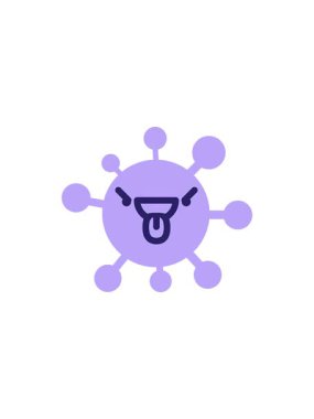 Öfkeli kötü virüsün satış animasyonu