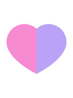 kalp sembolü dizaynının basınçlı canlandırması