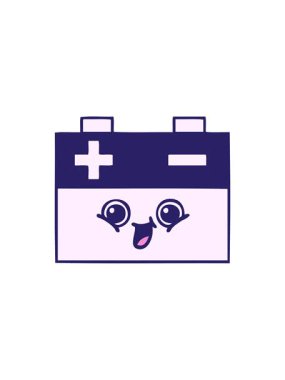 Bir araba aküsünün çizgi filminin bölünme etkisi