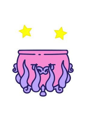 dönen yıldızlar yanan bir kazanın dövme stili görüntüsünün canlandırması