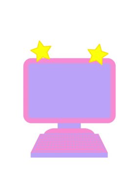 dönen yıldızlar bilgisayar çizgi filminin animasyonu