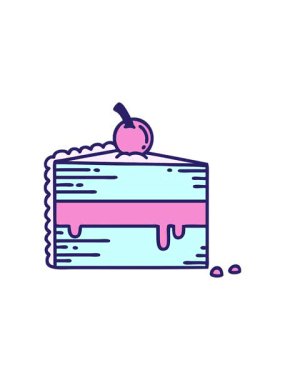 Bir dövmenin geleneksel bir dilim pasta şeklinde yıldız patlaması etkisi animasyonu